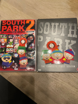 South Park kaudet 1 ja 2 DVD boksit (Complete Season)