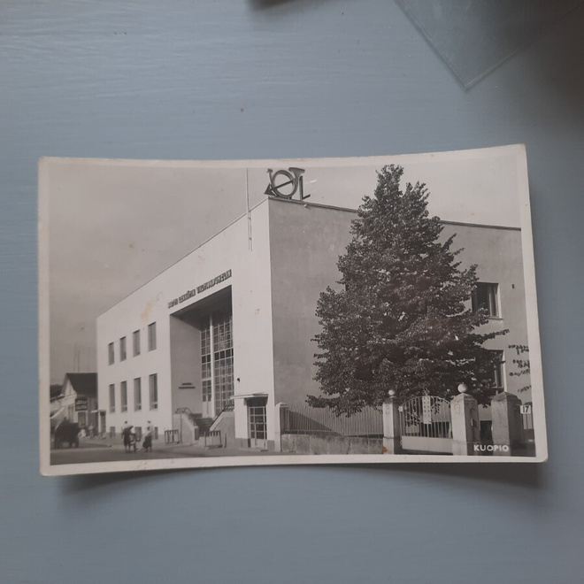 PK Kuopio posti ja lennätin, kenkäkauppa vossikka *