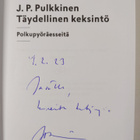 J. P. Pulkkinen : Täydellinen keksintö : polkupyöräesseit... - pikkukuva 3