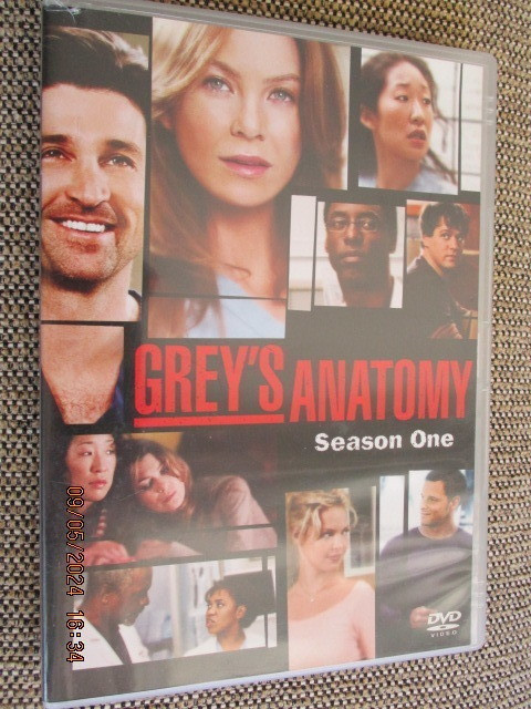 GREY'S ANATOMY (2 x DVD) SEASON ONE
