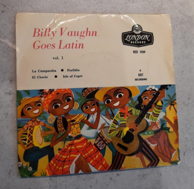 BILLY VAUGHAN Goes latin  RED 7059 Suomi