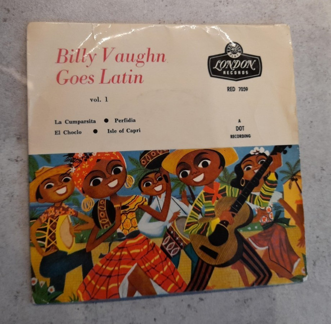 BILLY VAUGHAN Goes latin  RED 7059 Suomi