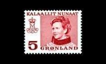 Grönlanti 106 ** Margrethe typ II 5 öre (1978)