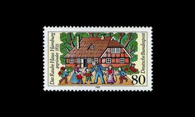 Saksa 1186 ** Das Rauhe Haus 150v, diakonia (1983)