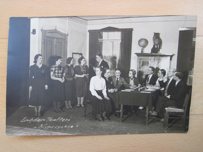 VANHA Valokuva Lahti Teatteri 1920-luku