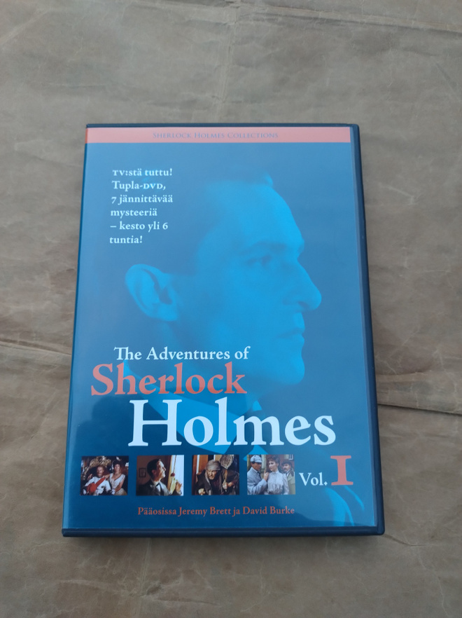 The Adventures of Sherlock Holmes Vol. 1 (DVD) (2 levyä)