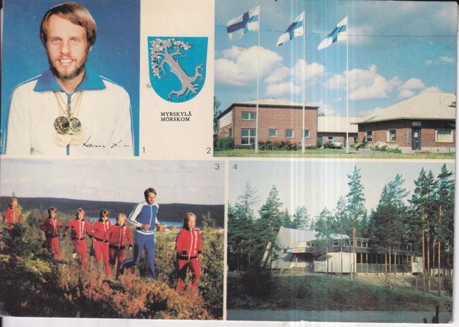 Myrskylä, vaakuna. Lasse Viren  ,      e133