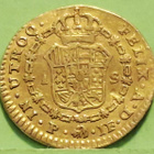 Kolumbia, 1 Escudo 1809 Fernando VII 3,21 g - pikkukuva 2