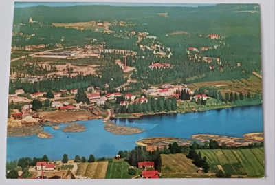 Ähtäri N:o 579, väri-ilmakuvapk, T:mi Karhumäki, ei p.