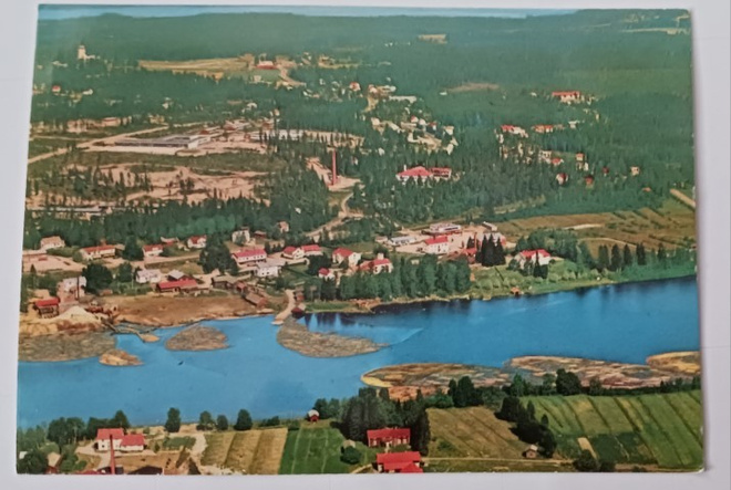 Ähtäri N:o 579, väri-ilmakuvapk, T:mi Karhumäki, ei p.
