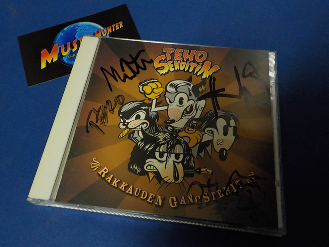 TEHOSEKOITIN - RAKKAUDEN GANGSTERIT CD NIMMAREILLA