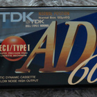 TDK AD-60 - 10 kasetin paketti (UUSI) - pikkukuva 2