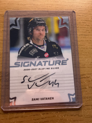 Sami Vatanen JYP signature silver blueline 26-27