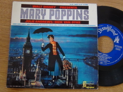 Julie Andrews Mary Poppins ep 7 45 Espanja 1966