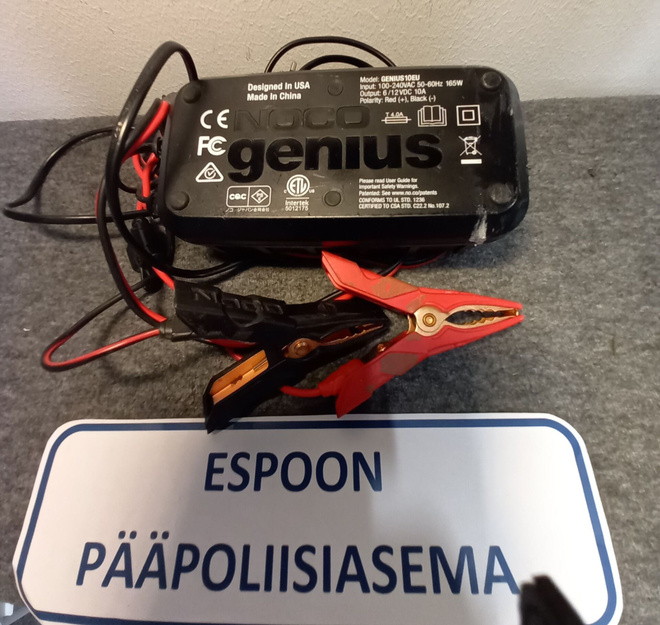T3208 Noco 10 genius akkulaturi