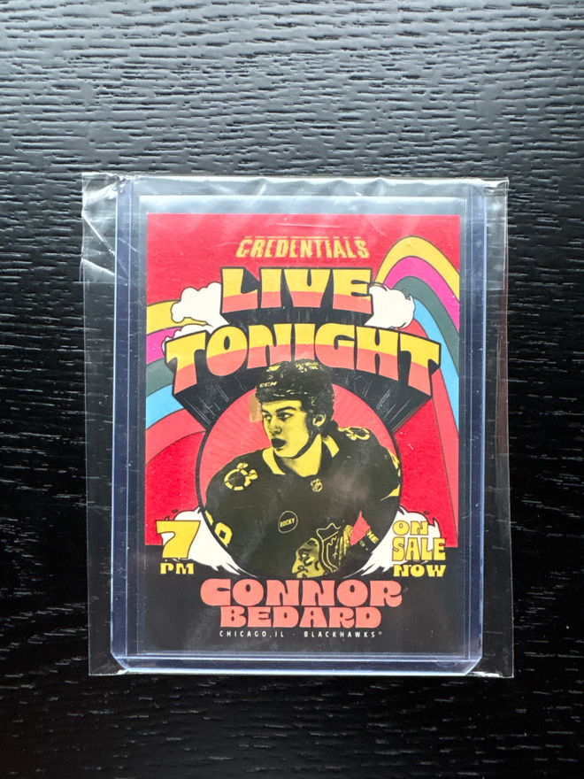 2023-24 UD Credentials Live Tonight #LT18 Connor Bedard