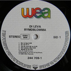 DI LEVA :: RYMDBLOMMA :: VINYL LP 1989 - pikkukuva 3