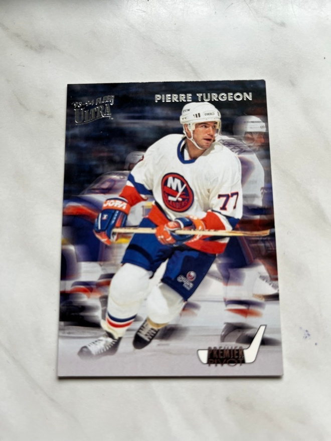 1993-94 Ultra Premier Pivot Pierre Turgeon #9of10