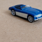 Austin Healey 3000 avoauto 1961 sininen 1:87 Wiking - pikkukuva 1