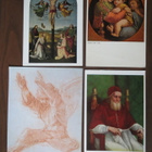 Rafael (Raphael, Raffaello Santi): neljä taidekorttia - pikkukuva 1