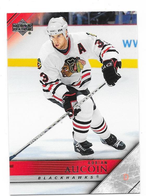 2005-06 Upper Deck #289 Adrian Aucoin Chicago Blackhawks