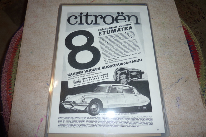Citroen  -64 mainos