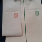 Jacobstaad 1874 sähke ja 2kpl 1 ja 2 Rub postilähetys paperi - pikkukuva 4