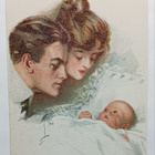 Harrison Fisher: Perheen uusi pienokainen (1916), ei p. - pikkukuva 1