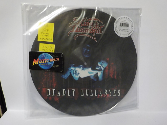KING DIAMOND - DEADLY LULLABYES LIVE 2LP PIC VINYLS UUSI +