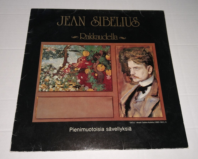 JEAN SIBELIUS RAKKAUDELLA LP