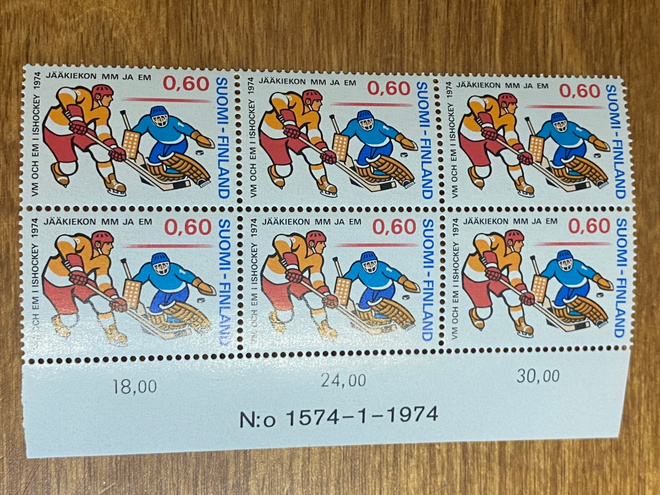 JÄÄKIEKON MM-KISAT 1974 NUMERO KUUSILO**
