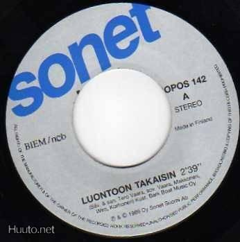MAMBA luontoon takaisin 45 -1989- ....orig. JUKEBOX julkaisu