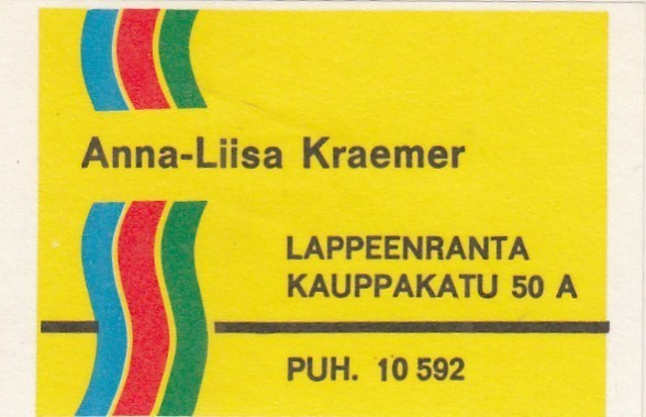 Lappeenranta, Anna - Liisa Kraemer    b352