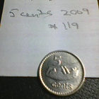 Fiji 5 cents 2009, km#119 - pikkukuva 1