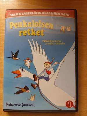 Peukaloisen retket 1. DVD.  Ei postikuluja