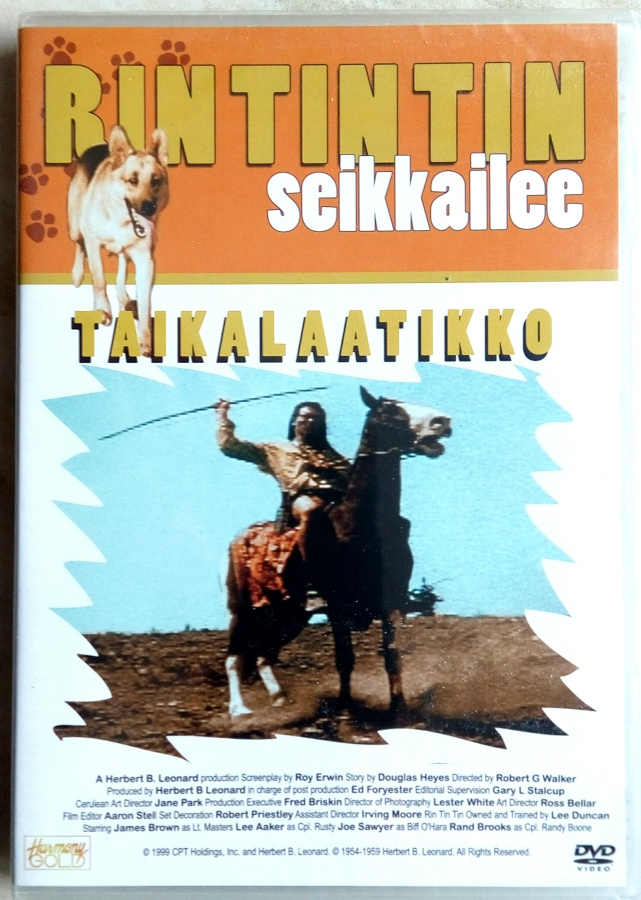 Rin Tin Tin Taikalaatikko , uusi kelmuissa , suomi text