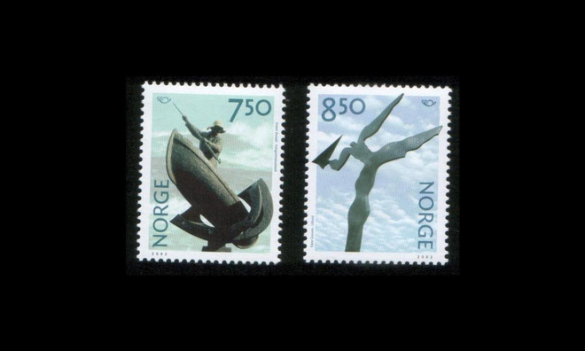 Norja 1430-1 ** Nykytaidetta (2002)
