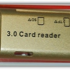 2-in-1 kaksiporttinen USB muistikortinlukija #30495 - pikkukuva 2