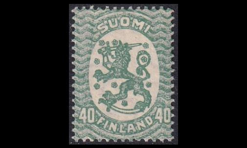 115BIW1 ** M-17 40p B I W1 (1925)