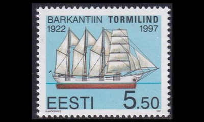Eesti 309 ** Purjealus Tormilind (1997)