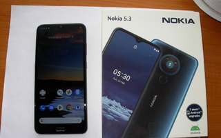 Nokia 5.3 älypuhelin.