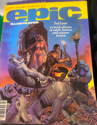 Epic Illustrated 2nd Issue (Summer 1980) - Marvel