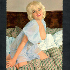 Vanha postikortti - Jayne Mansfield - Pinup kuva - pikkukuva 1