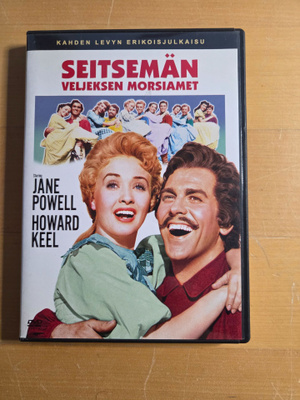 SEITSEMÄN VELJEKSEN MORSIAMET . 2DVD . POWELL . KEEL .