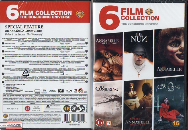 6 Film Collection The Conjuring Universe	(21 527)	UUSI	-FI-