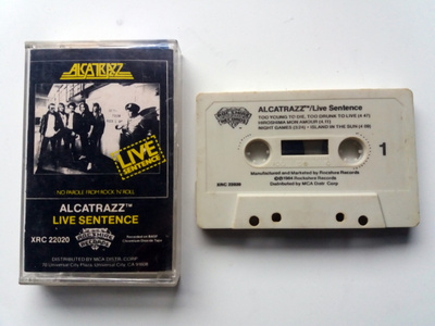 ALCATRAZZ Live Sentence C-KASETTI Yngwie Malmsteen