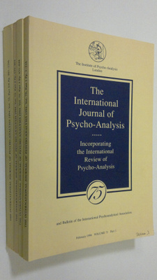 The International Journal of Psycho-Analysis - vol. 75, p...