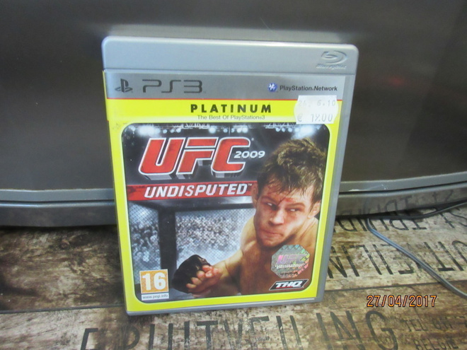 PS3 UFC Undisputed 2009 CIB