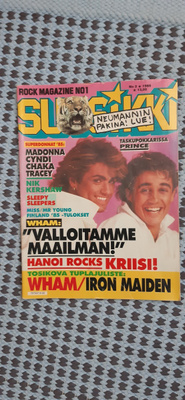 Suosikki 2/1985 Cisse, Hanoi Rocks ym