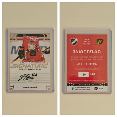 Jori Lehterä Silver Signature Blueline